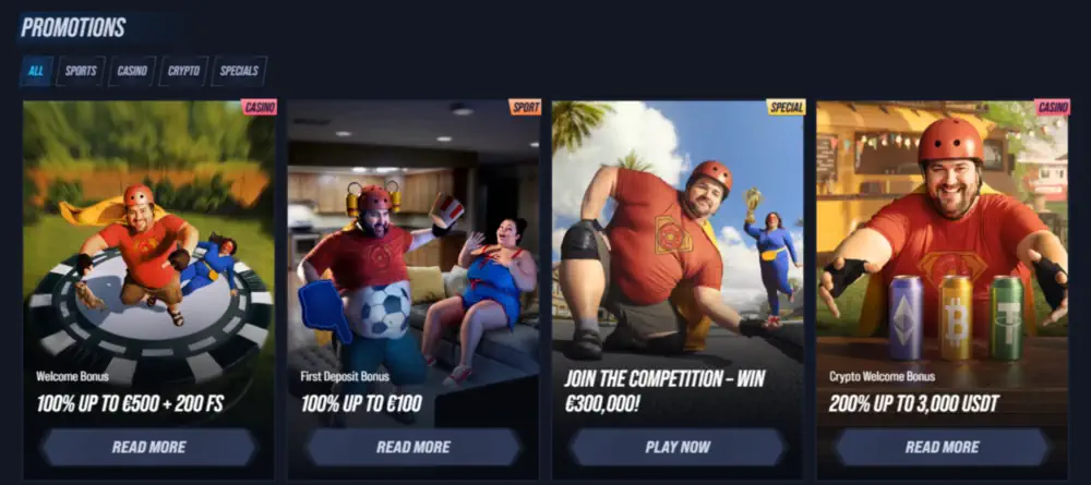Vegas Hero Bonus